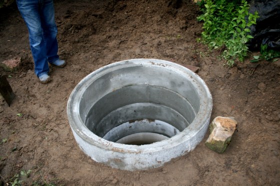 Die erste Stufe des Brunnenbaus ist beendet!