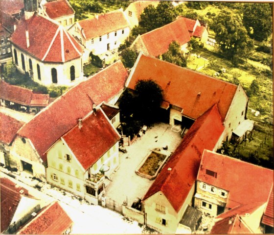 Casa Palatina - Luftaufnahme aus den fünziger Jahren